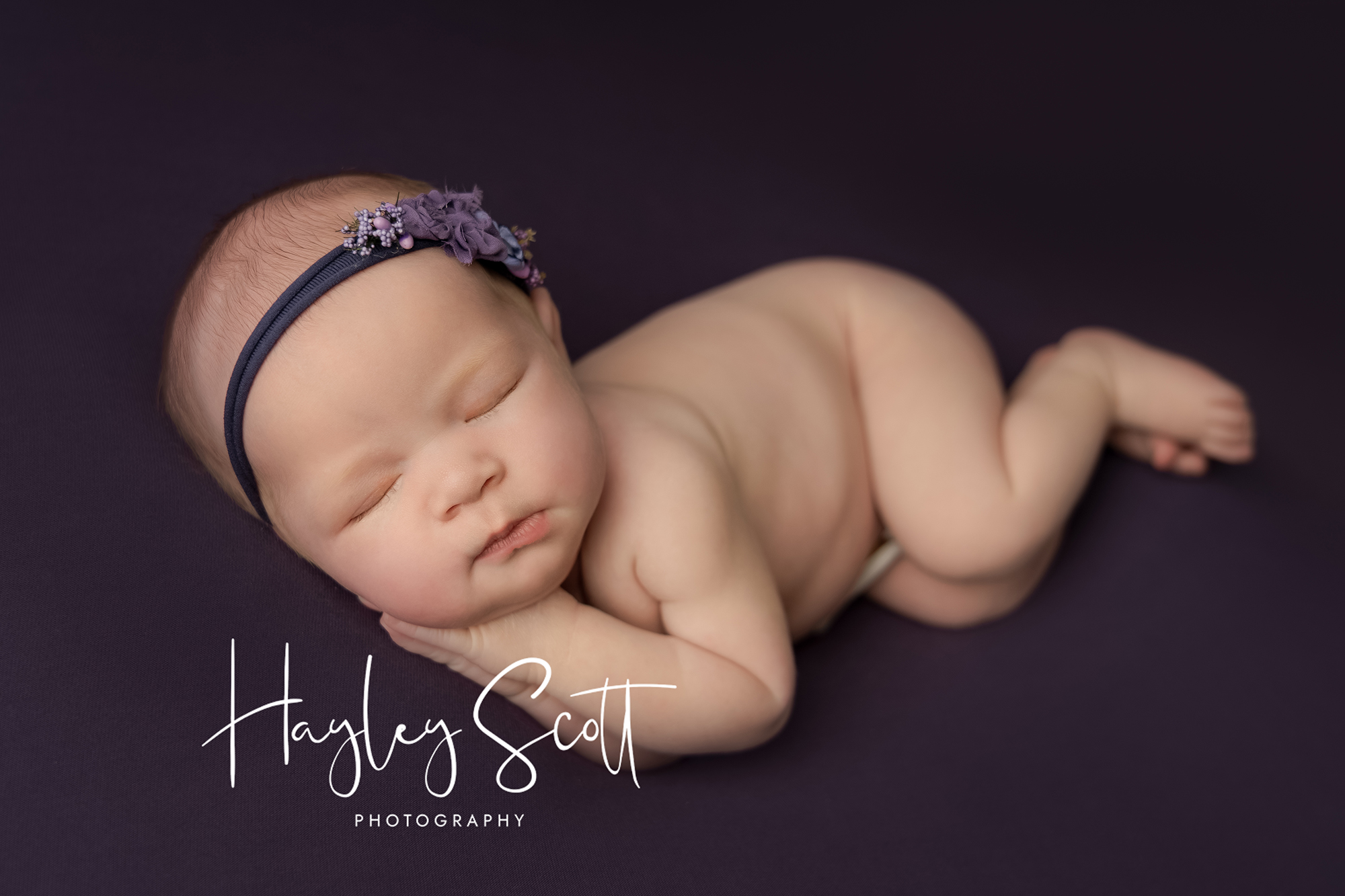 Baby Girl newborn photos done by Hayley Scott Photography